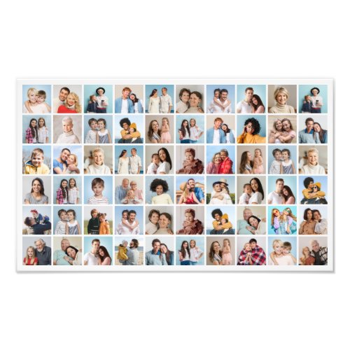 Create Your Own 60 Photo Collage Photo Enlargement