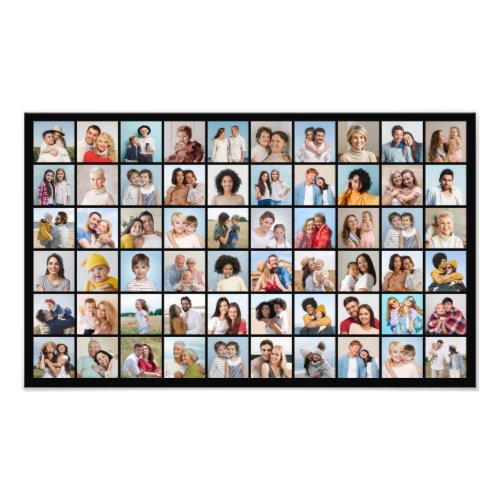 Create Your Own 60 Photo Collage Photo Enlargement