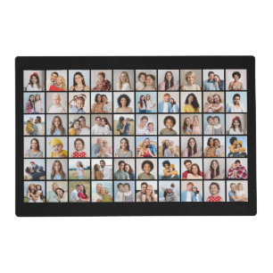Create Your Own 60 Photo Collage Placemat