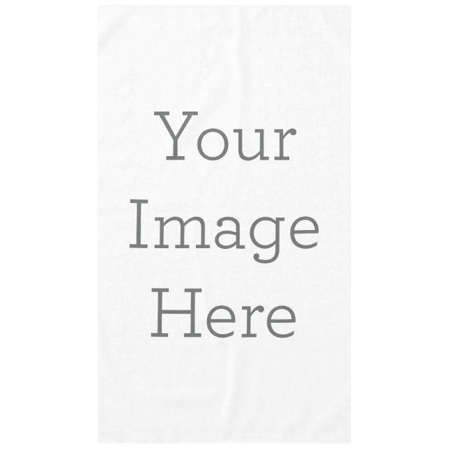 Custom Cotton Tablecloth, 60"x104" (Front)