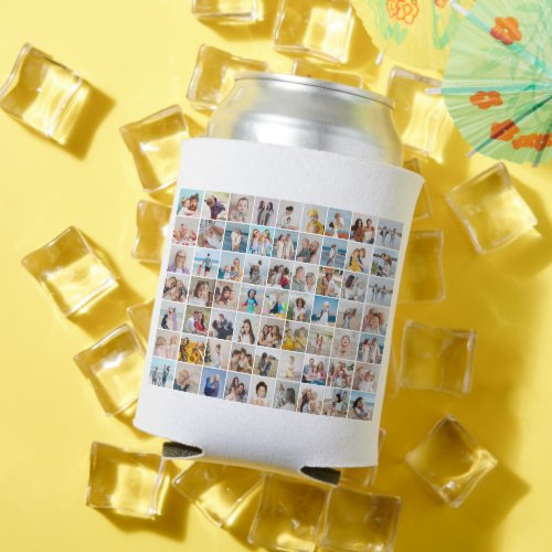 Create Your Own 63 Photo Collage Can Cooler