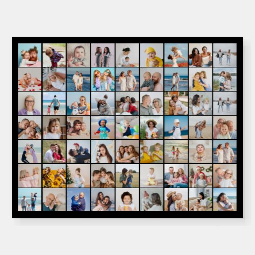 Create Your Own 63 Photo Collage Foam Board
