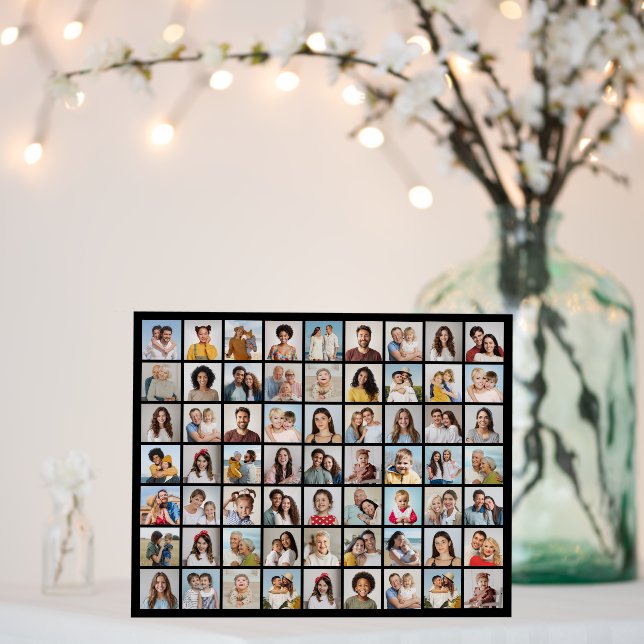 Create Your Own 63 Photo Collage Foam Board (In Situ (Wedding))