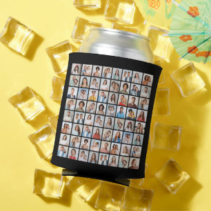 Create Your Own 64 Photo Collage Can Cooler