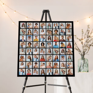 Create Your Own 64 Photo Collage Foam Board