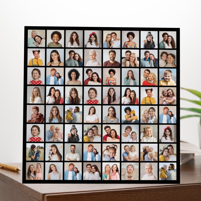 Create Your Own 64 Photo Collage Foam Board (In Situ (Office))