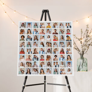 Create Your Own 64 Photo Collage Foam Board
