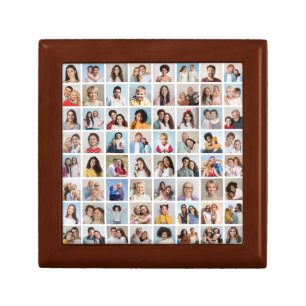 Create Your Own 64 Photo Collage Gift Box