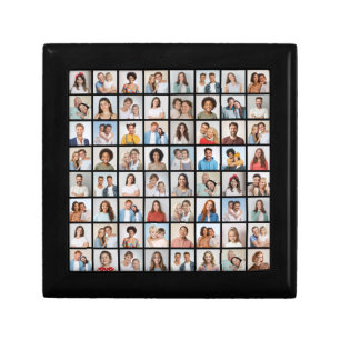 Create Your Own 64 Photo Collage Gift Box
