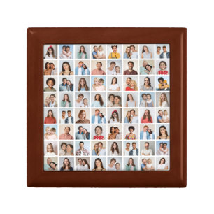 Create Your Own 64 Photo Collage Gift Box