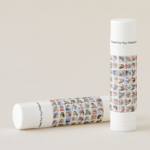 Create Your Own 64 Photo Collage Lip Balm