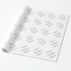Create Your Own 64lb Glossy Wrapping Paper