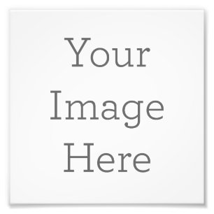 Create Your Own 6.82''x6.82'' Photo Enlargement Print