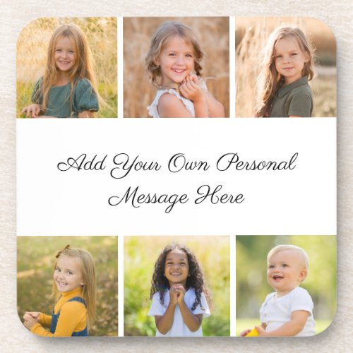 Create Your Own 6 Photo Collage Add Your Greeting