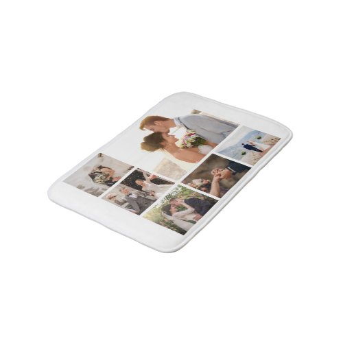 Create Your Own 6 Photo Collage Bath Mat