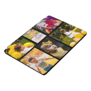 Create Your Own 6-Photo Collage Black iPad Pro Cover