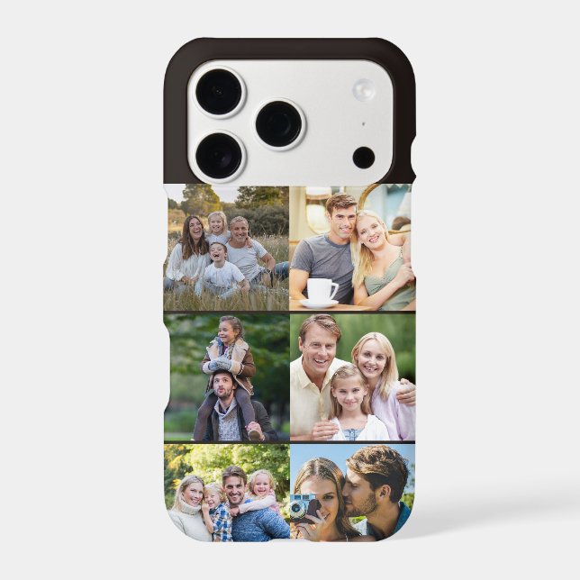 Create your Own 6 Photo Collage  Case-Mate iPhone Case (Back)