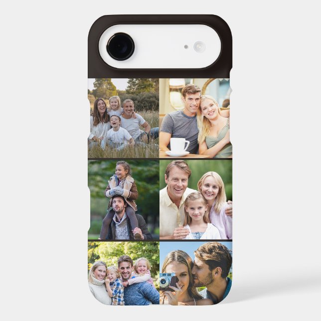 Create your Own 6 Photo Collage  Case-Mate iPhone Case (Back)