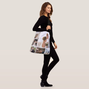 Create Your Own 6 Photo Collage Crossbody Bag