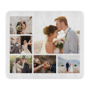 Create Your Own 6 Photo Collage Cutting Board