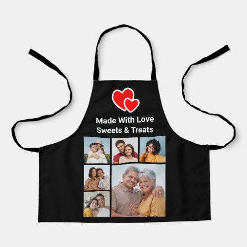Create Your Own 6 Photo Collage Editable Color Apron