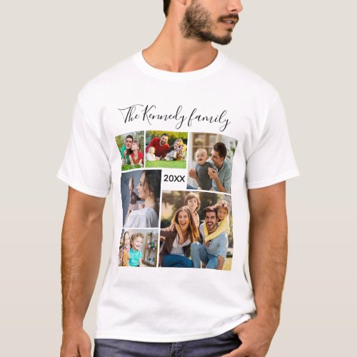 Create Your Own 6 Photo Collage Family Vacation 