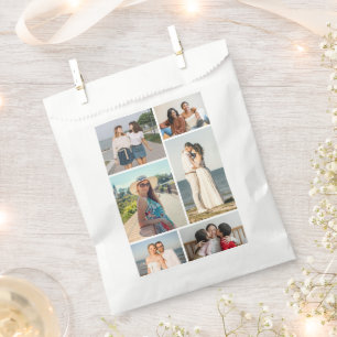 Create Your Own 6 Photo Collage Favor Bag