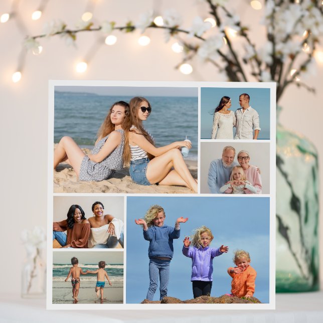 Create Your Own 6 Photo Collage Foam Board (In Situ (Wedding))