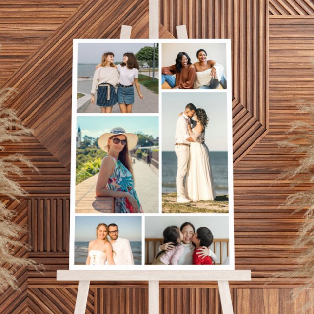 Create Your Own 6 Photo Collage Foam Board (Create Your Own 6 Photo Collage Foam Board)