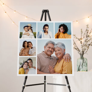 Create Your Own 6 Photo Collage  Foam Board