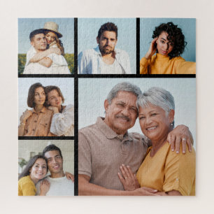Create Your Own 6 Photo Collage  Jigsaw Puzzle