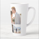 Create Your Own 6 Photo Collage Latte Mug<br><div class="desc">Introducing our personalized photo collage latte mug - the perfect way to start your day with a warm cup of coffee or tea surrounded by your favorite memories! Whether you're celebrating a graduation, honoring family, cherishing friends, or remembering a vacation trip, our custom latte mug is the ultimate way to...</div>