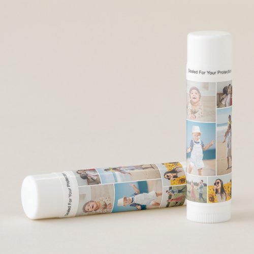 Create Your Own 6 Photo Collage Lip Balm