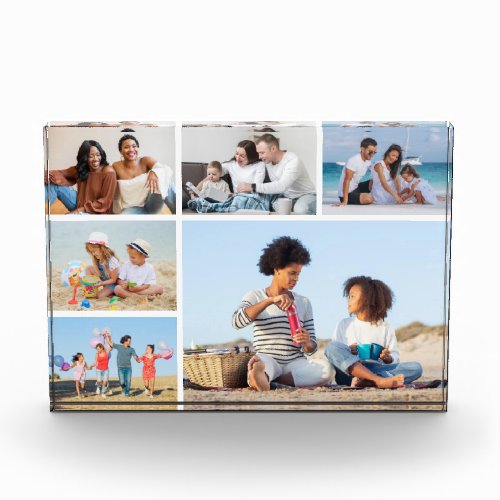 Create Your Own 6 Photo Collage Photo Block