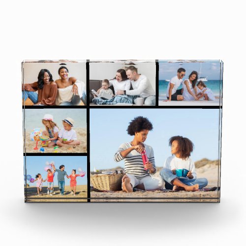 Create Your Own 6 Photo Collage Photo Block