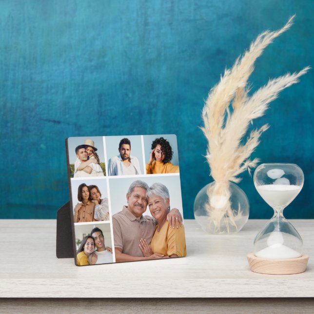 Create Your Own 6 Photo Collage  Plaque (Insitu)