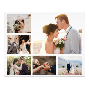 Create Your Own 6 Photo Collage Print