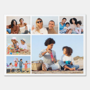 Create Your Own 6 Photo Collage Sign