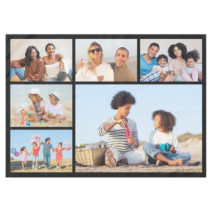 Create Your Own 6 Photo Collage Tablecloth