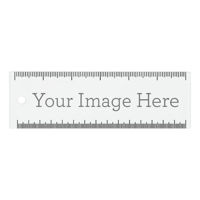 Custom 6 inch Ruler (Front)