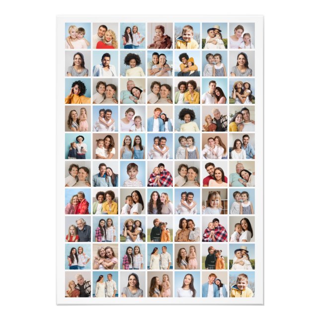 Create Your Own 70 Photo Collage (Front)