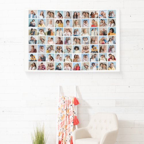 Create Your Own 70 Photo Collage Banner