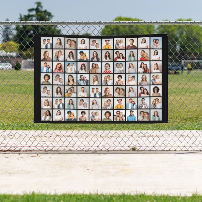 Create Your Own 70 Photo Collage Banner (Insitu)
