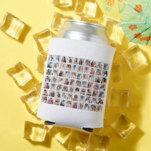 Create Your Own 70 Photo Collage Can Cooler