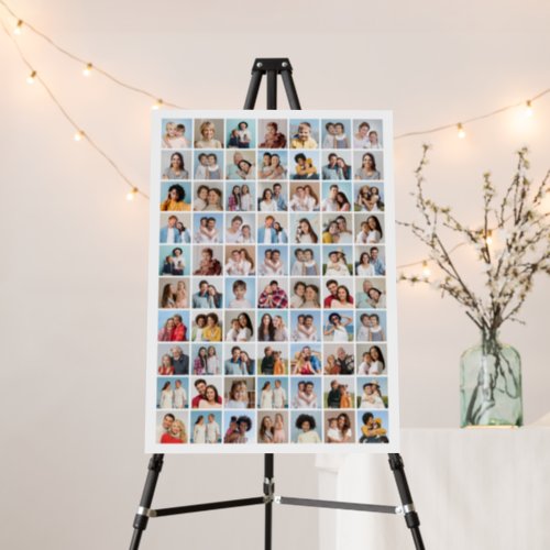 Create Your Own 70 Photo Collage Foam Board