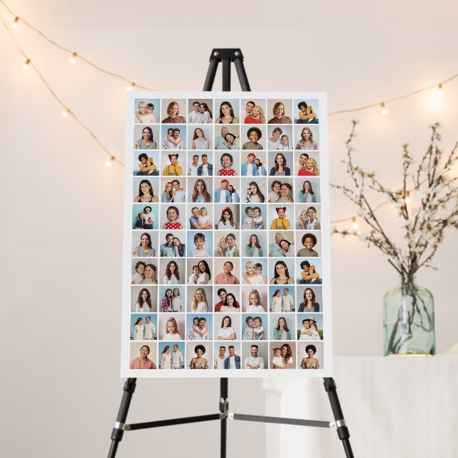 Create Your Own 70 Photo Collage Foam Board (In Situ (Stand))
