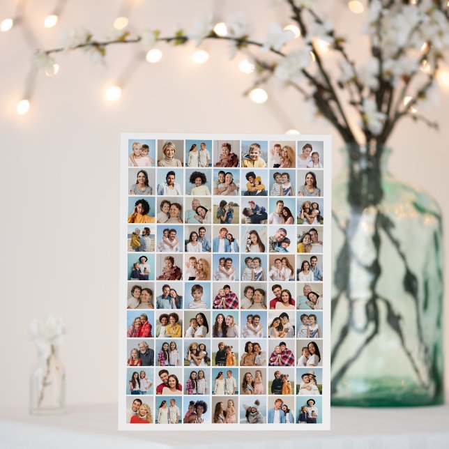 Create Your Own 70 Photo Collage Foam Board (In Situ (Wedding))