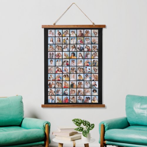 Create Your Own 70 Photo Collage Hanging Tapestry