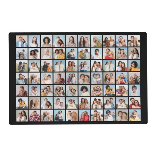 Create Your Own 70 Photo Collage Placemat