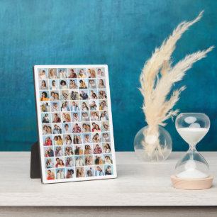 Create Your Own 70 Photo Collage Plaque